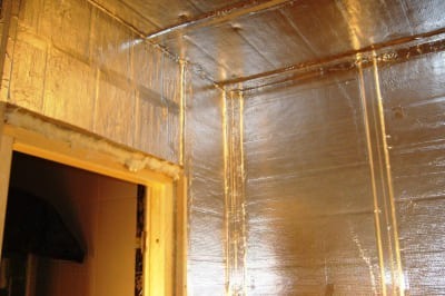 Утеплитель с фольгой для бани и сауны фото 